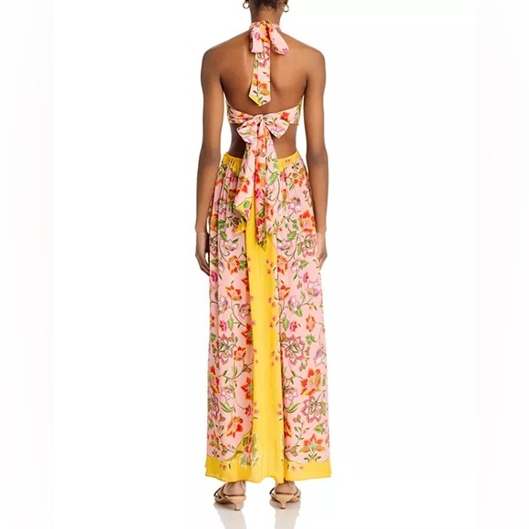 FARM Rio Beauty Scarf Maxi Halter Dress - Exclusive - Picture 2 of 13